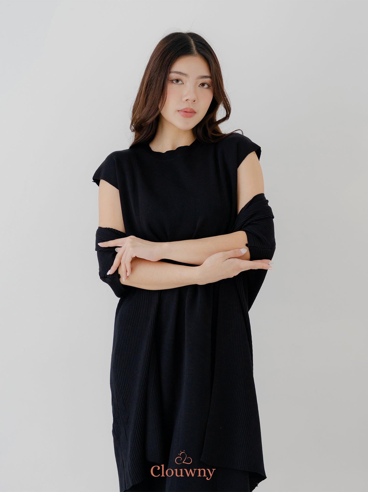 Noona Dress Knitt - Black