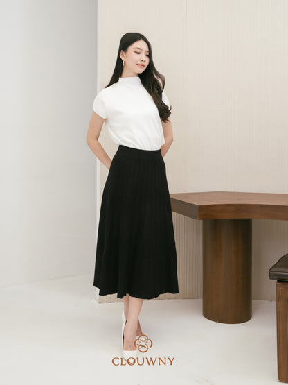 Chesma Knit Skirt - Black