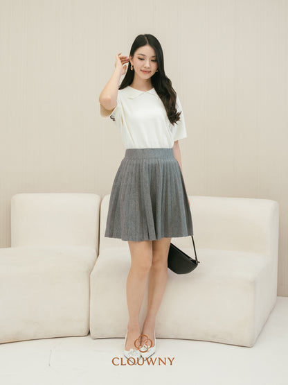 Diva Knit Skirt - Grey