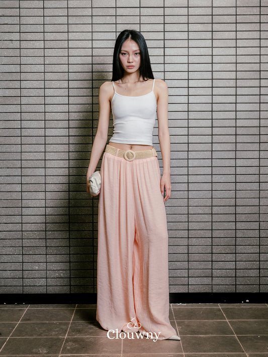 Adel Cullotes Pants - Peach