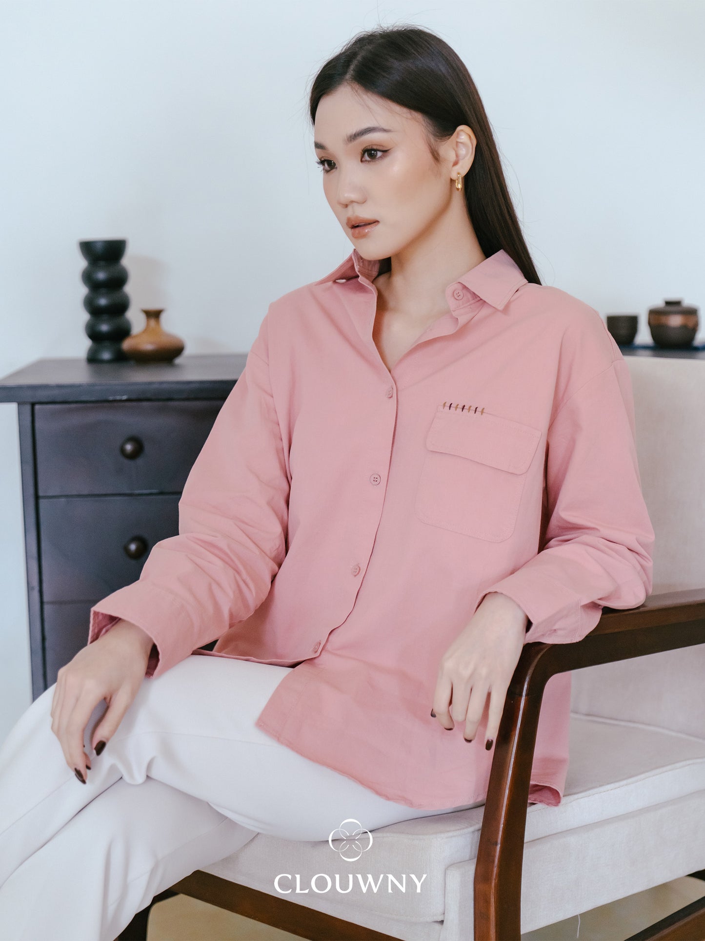 Travis Pocket Shirt - Pink