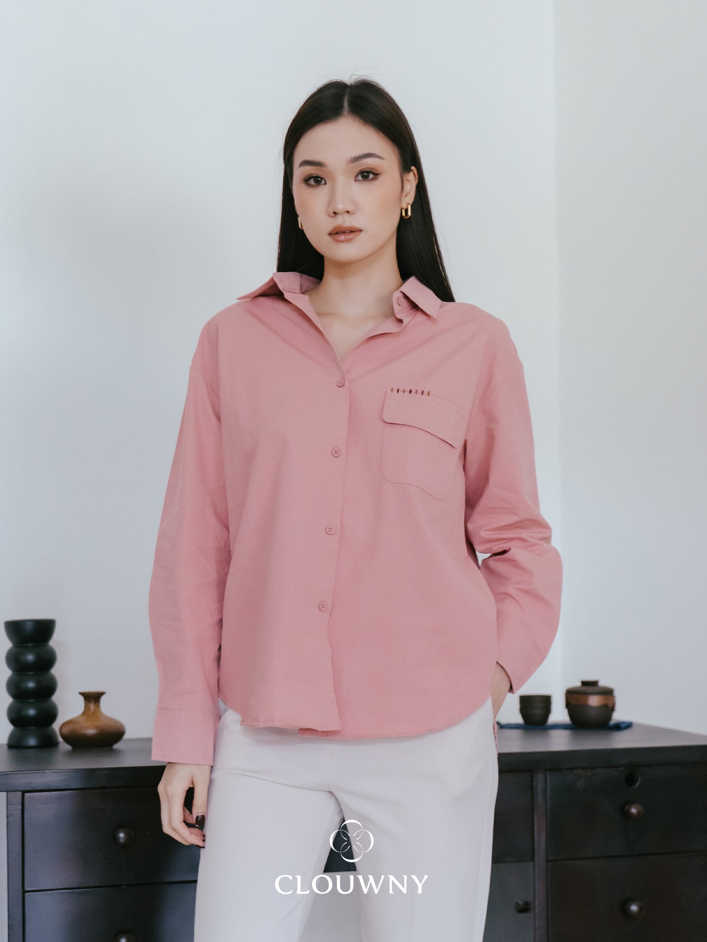 Travis Pocket Shirt - Pink