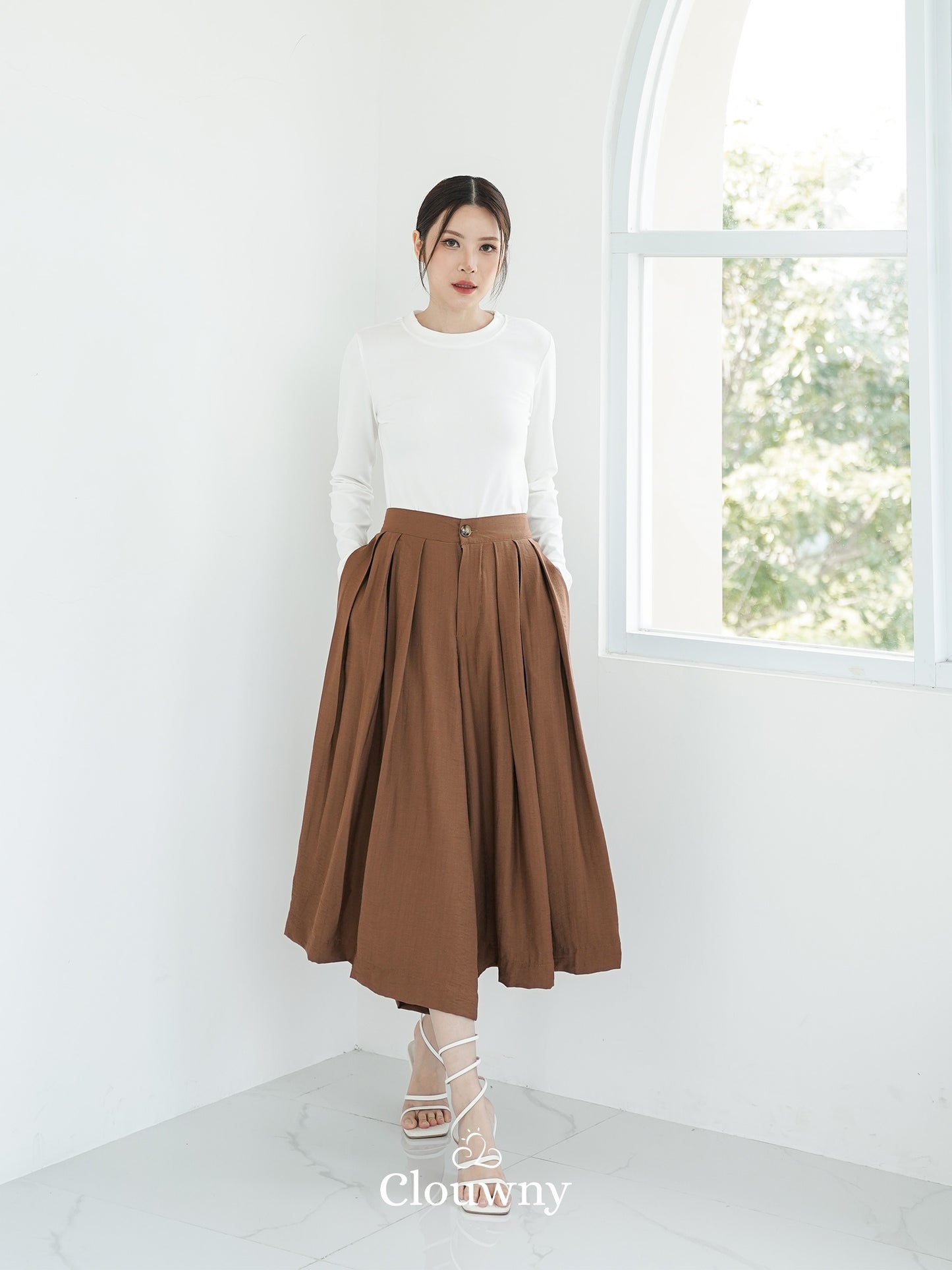 Summer Longsleeve Top - White