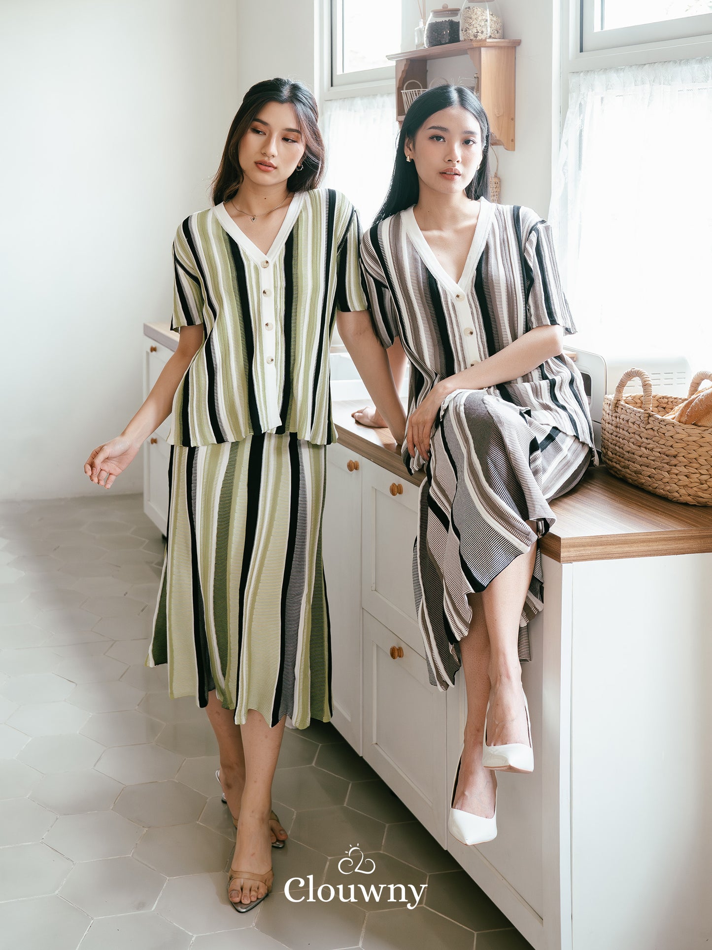 Marcell Knit Set - Beige