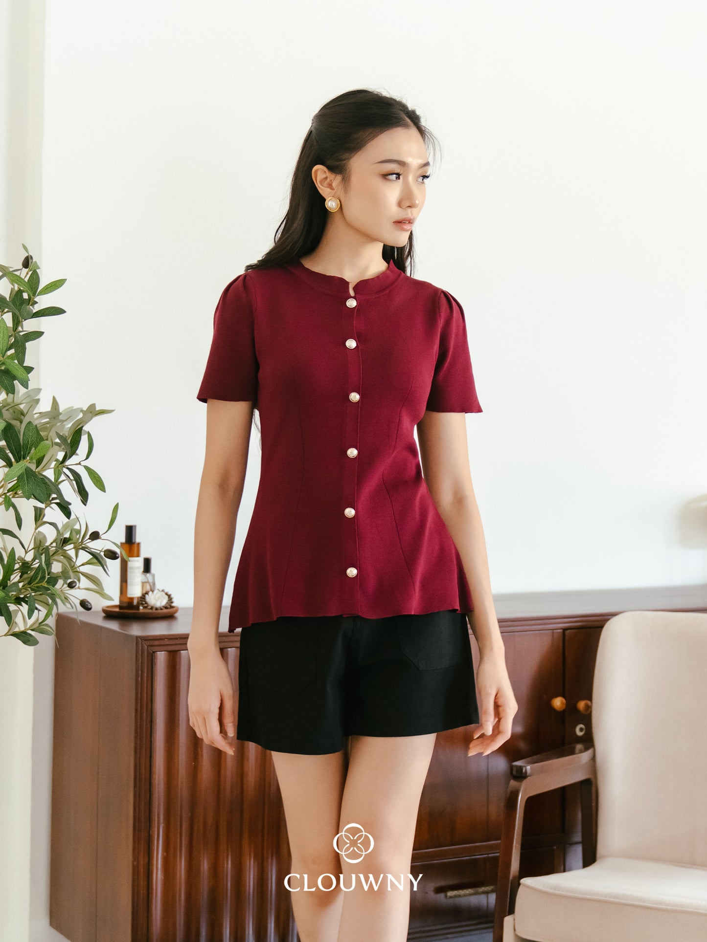 Lee Shanghai Knit Top - Magenta