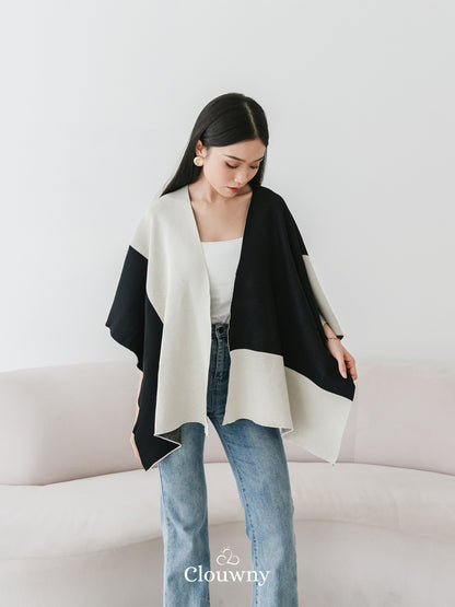 Justine Scarf Outer - Cream