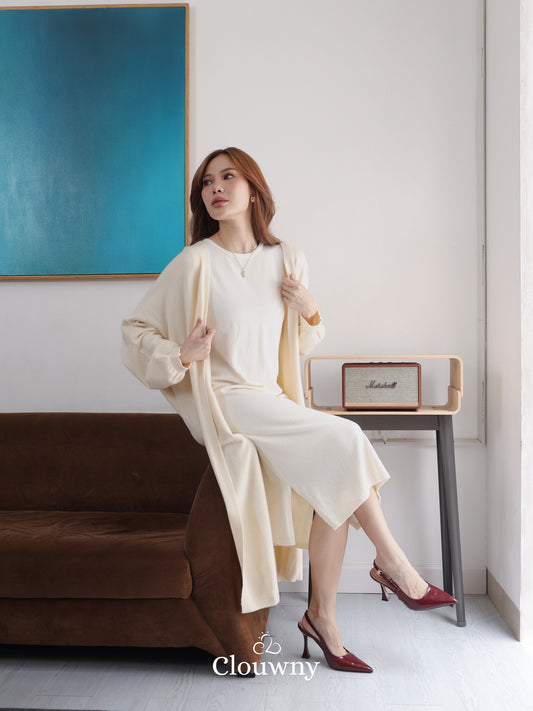 Tatiana Knit Outer - Cream