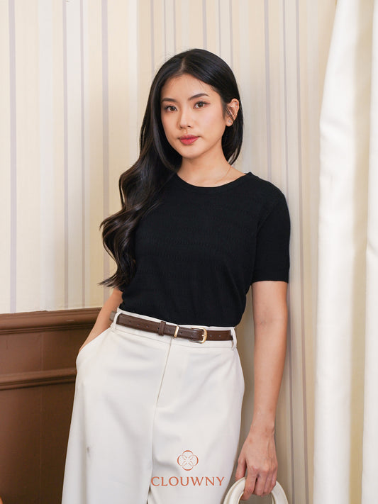 Hema Knit Top - Black