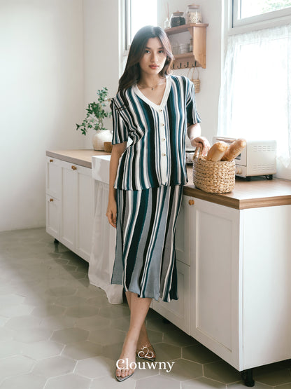 Marcell Knit Set - Blue
