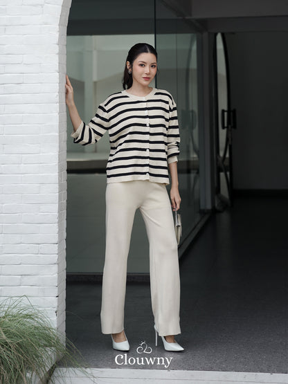 Stella Longsleeve Set - Cream
