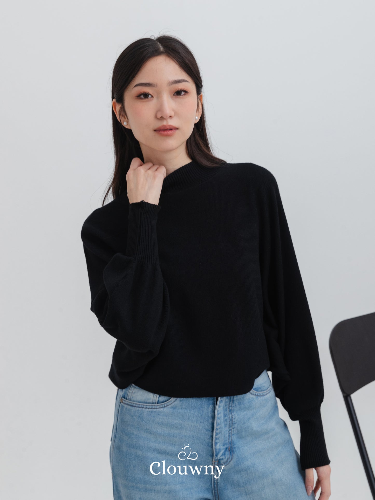 Ryota Knit Sweater - Black