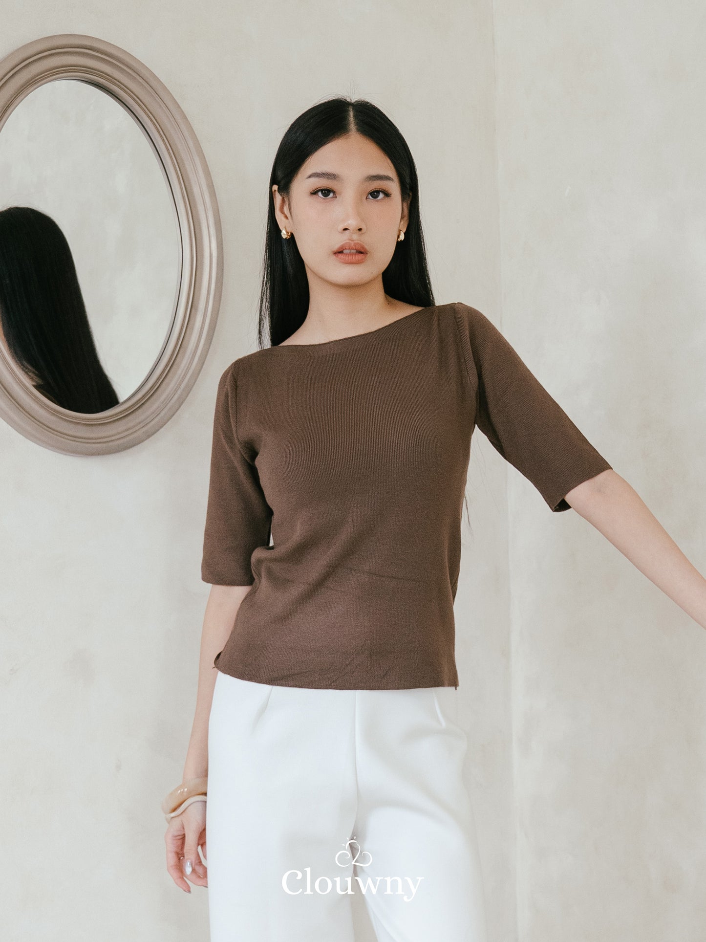 Remy Knit Top - Coffee