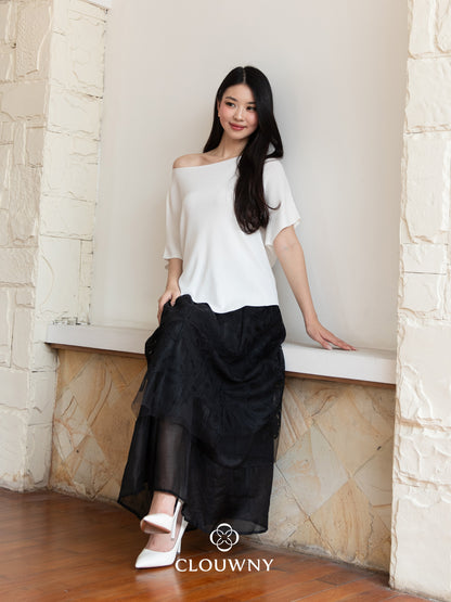 Vera Lace Skirt - Black