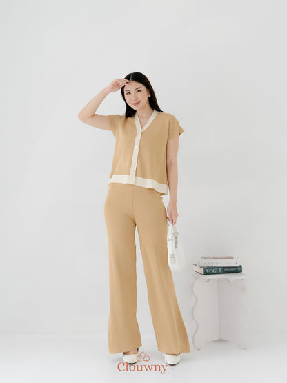 Maria Knit Set - Khaki