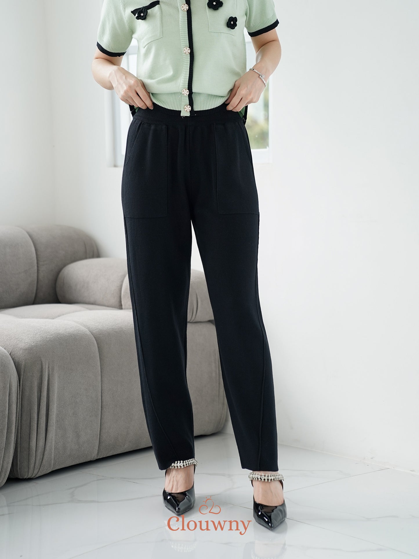 Kenji Pocket Pants - Black