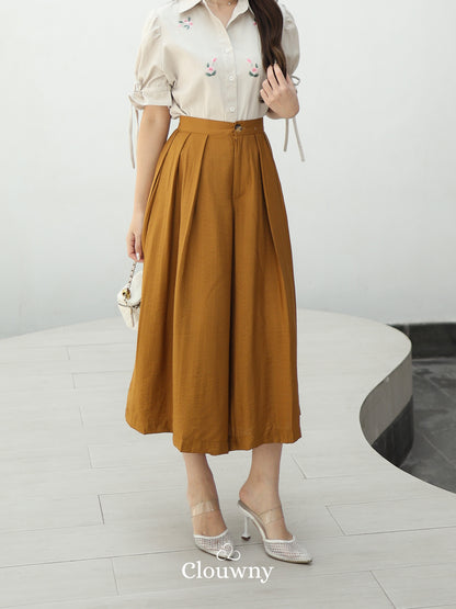 Jenna Cullotes Pants - Caramel