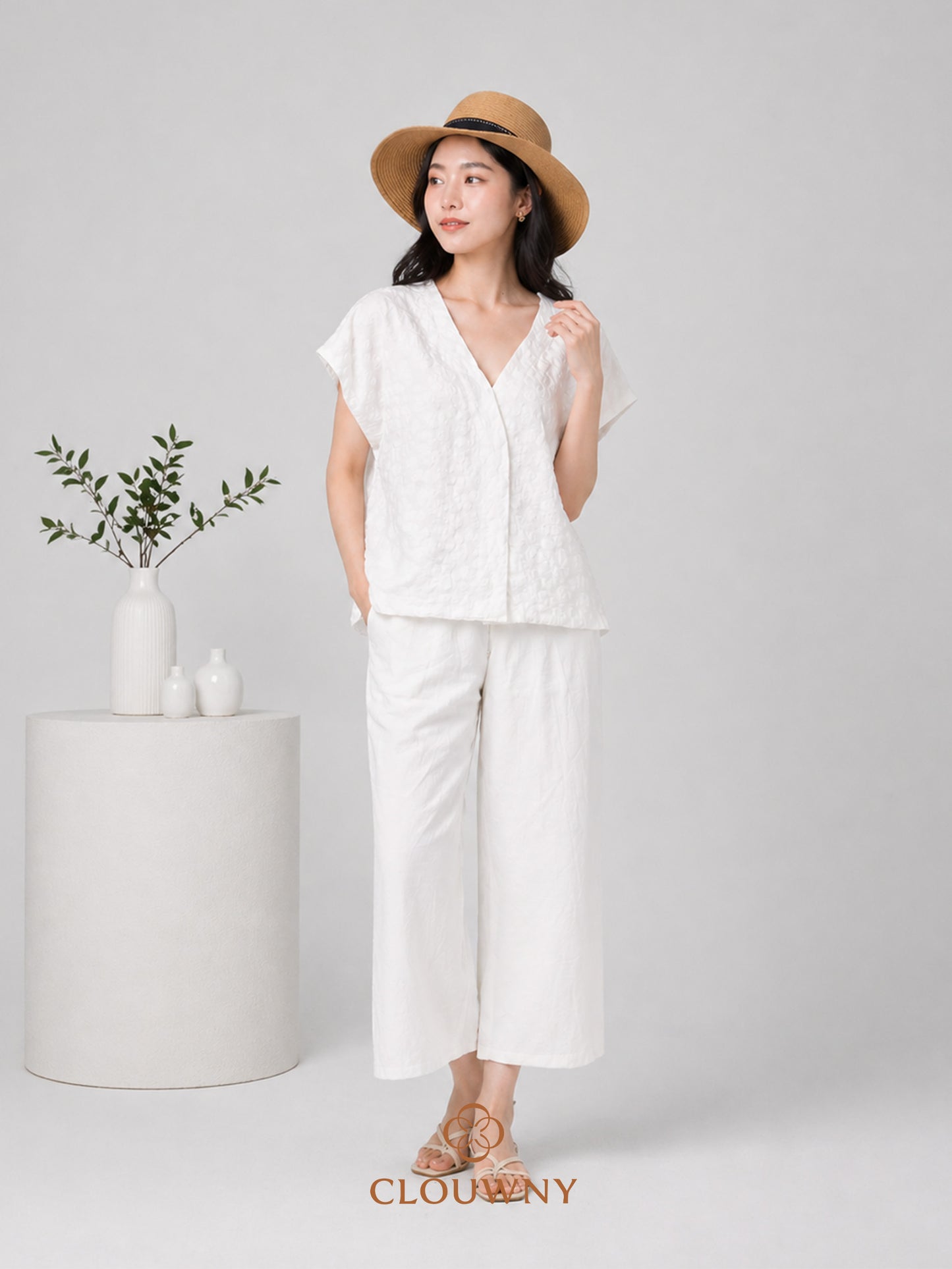 Valuna Mini Flower Set - White