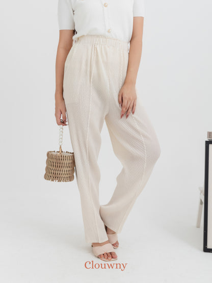 Ollie Pencil Pants - Cream