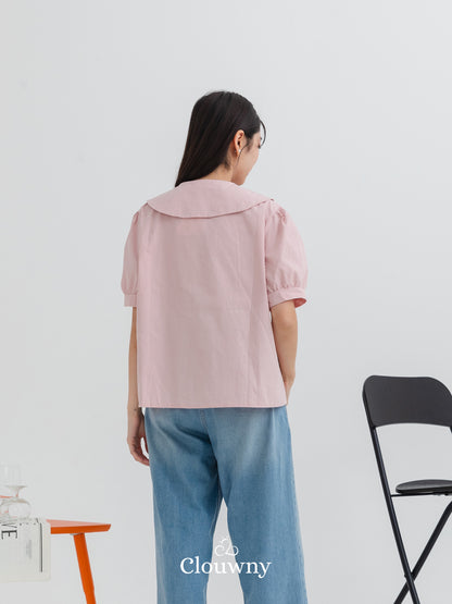 Kirei Collar Blouse - Pink