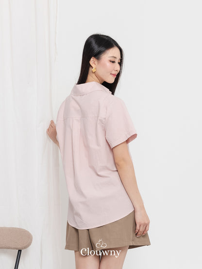 Hova Cotton Shirt - Pink