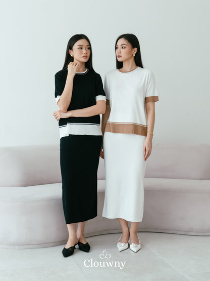 Aubrey Knit Set - Black