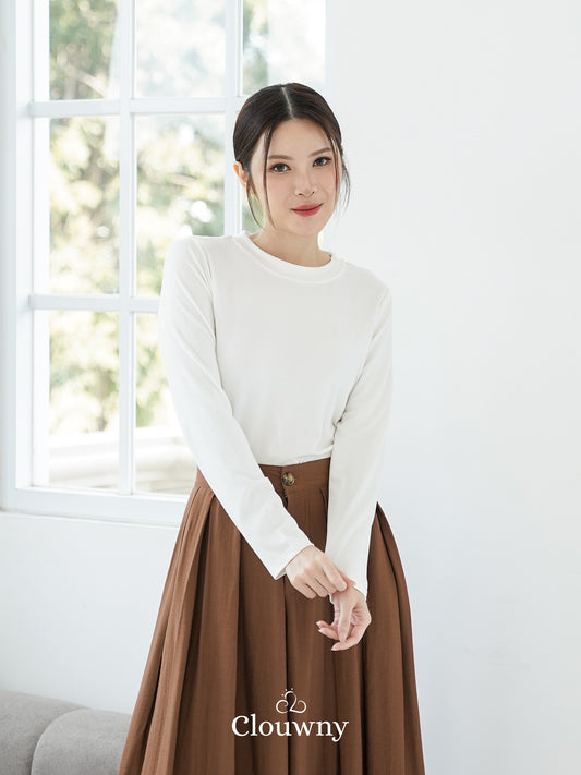 Summer Longsleeve Top - White