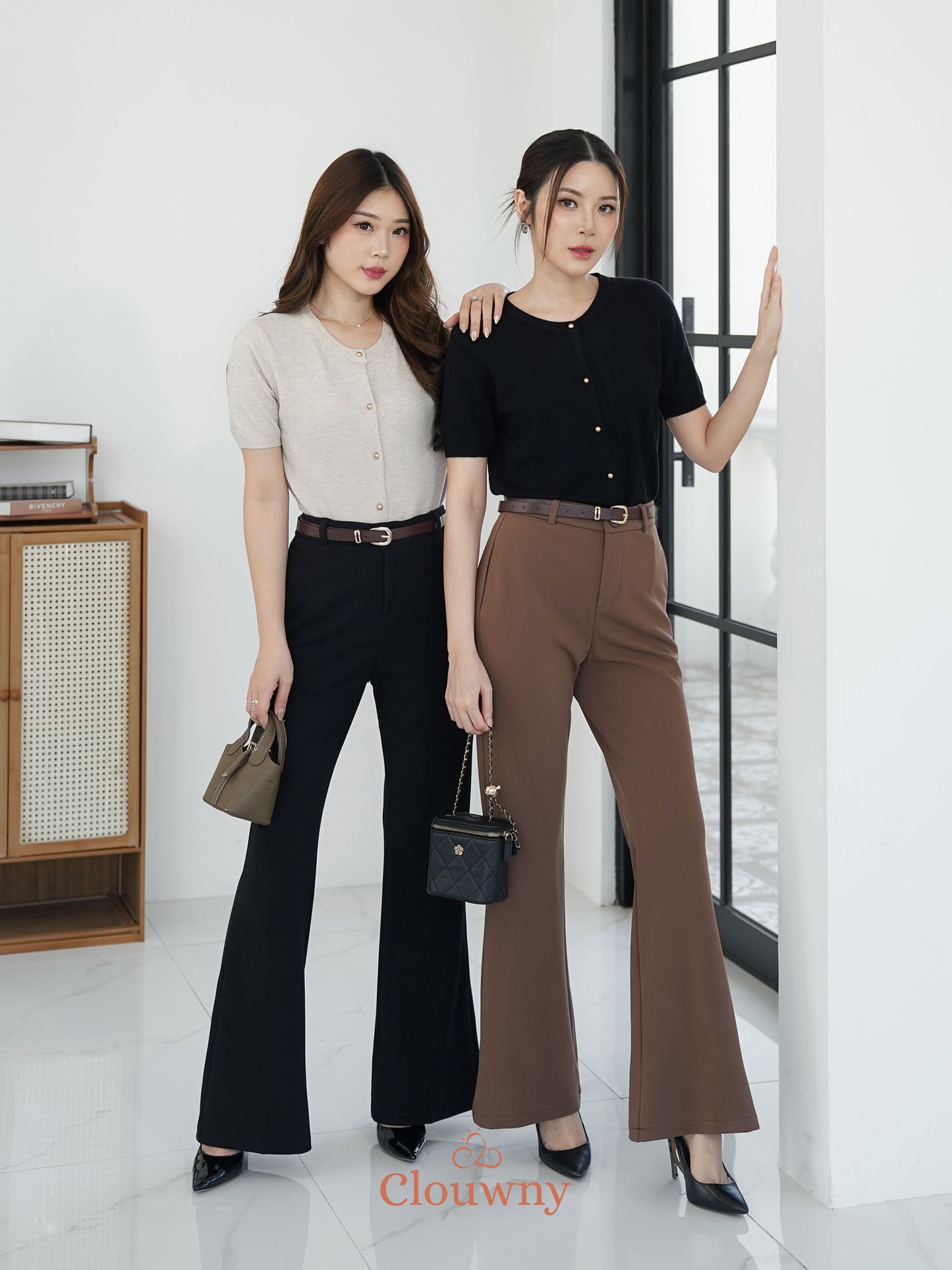 Kino Cutbray Pants - Black