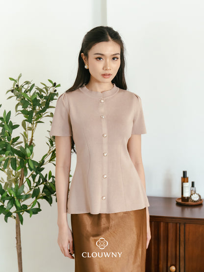 Lee Shanghai Knit Top - Khaki