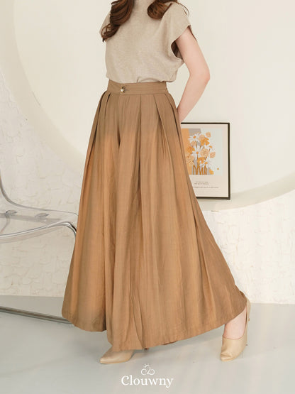 Celana Kulot Yuni - Beige