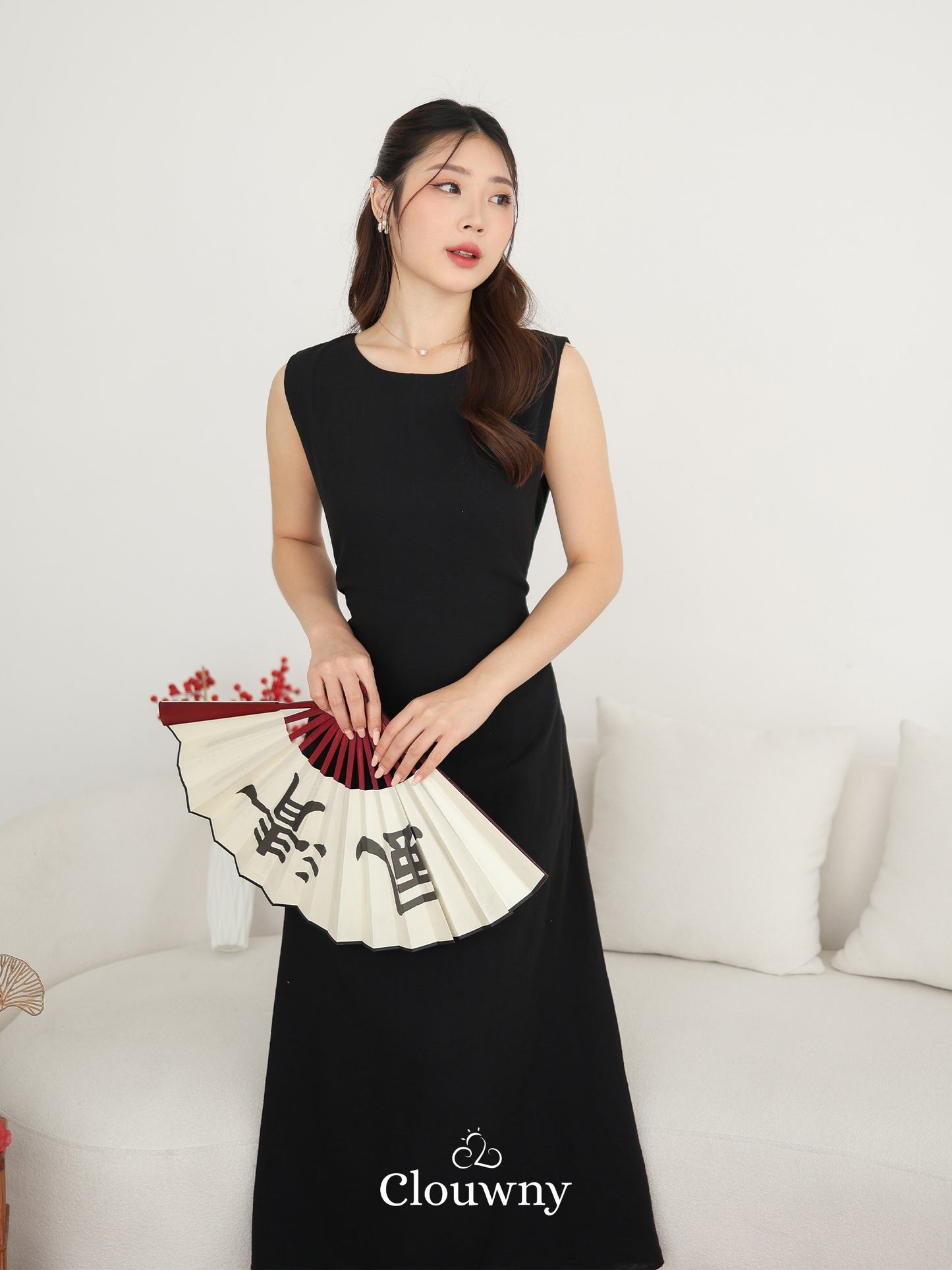 Barla Loose Dress - Black