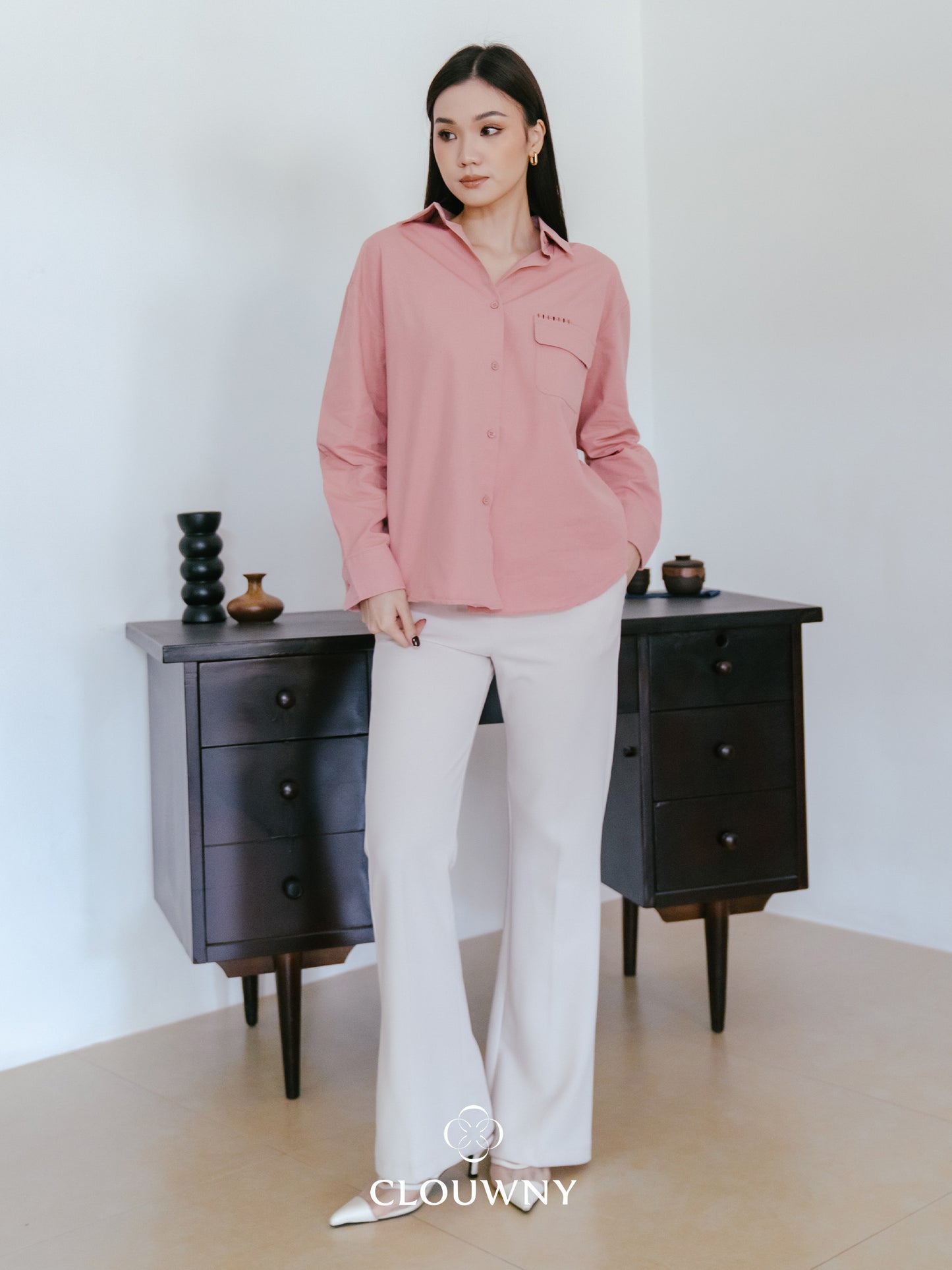 Travis Pocket Shirt - Pink