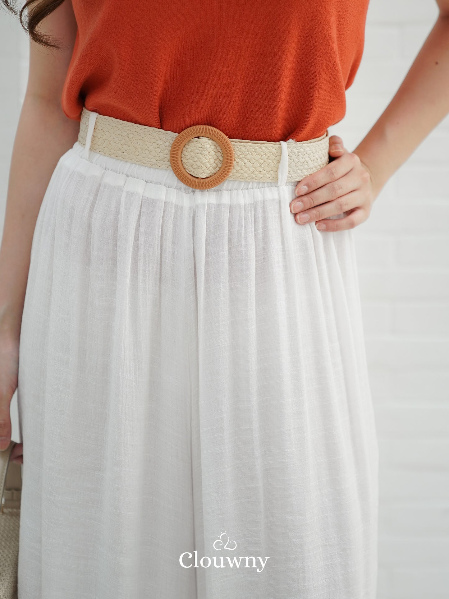 Adel Cullotes Pants - White