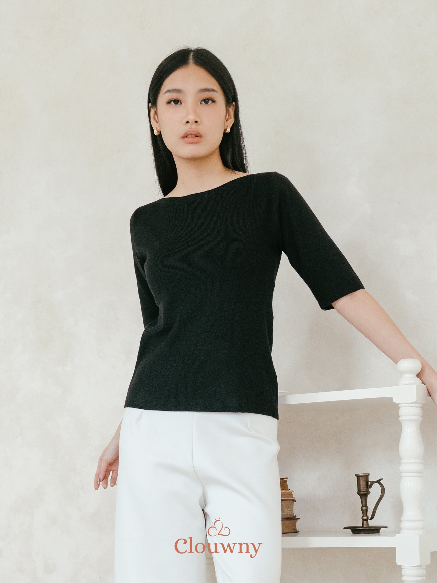 Remy Knit Top - Black
