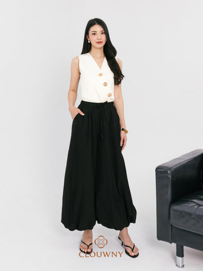 Sasya Balloon Pants - Black