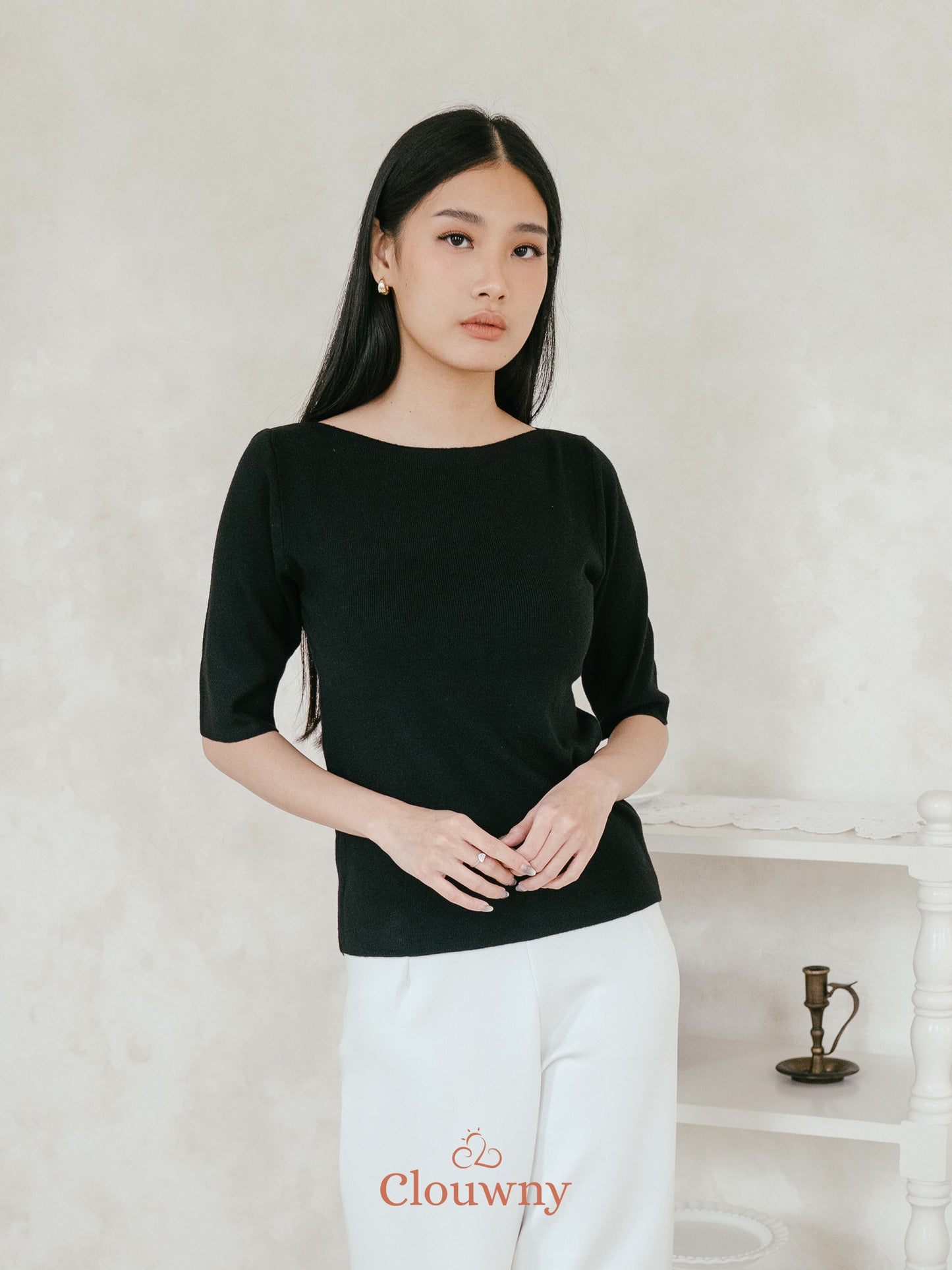 Remy Knit Top - Black
