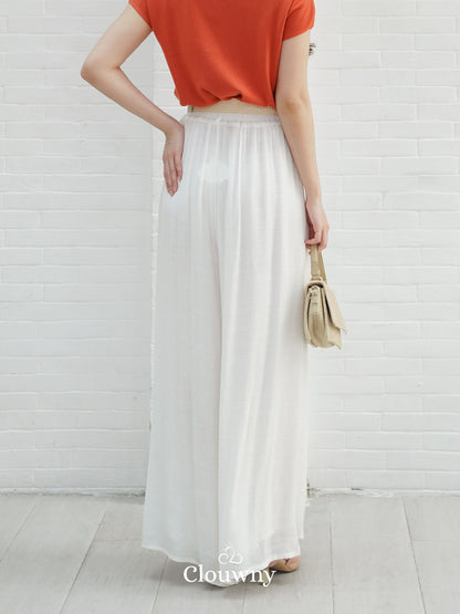 Adel Cullotes Pants - White