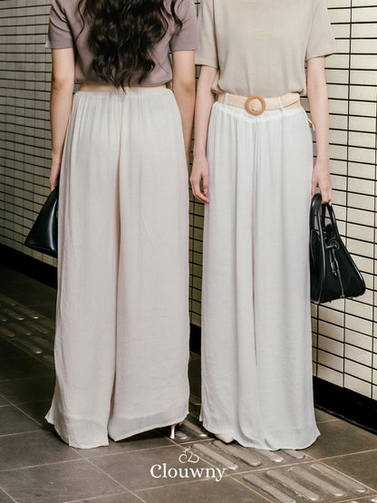 Adel Cullotes Pants - Broken White