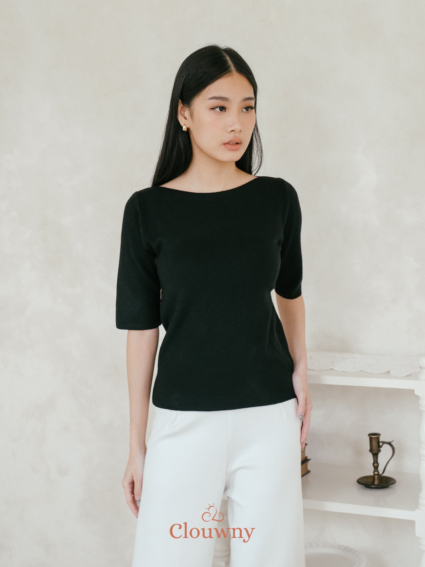 Remy Knit Top - Black
