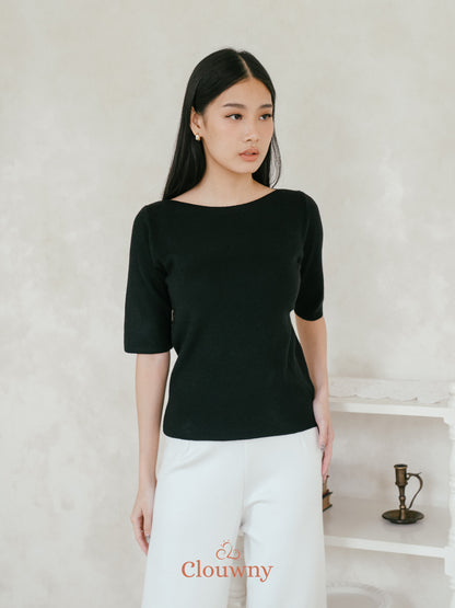 Remy Knit Top - Black