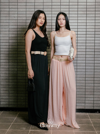 Adel Cullotes Pants - Peach