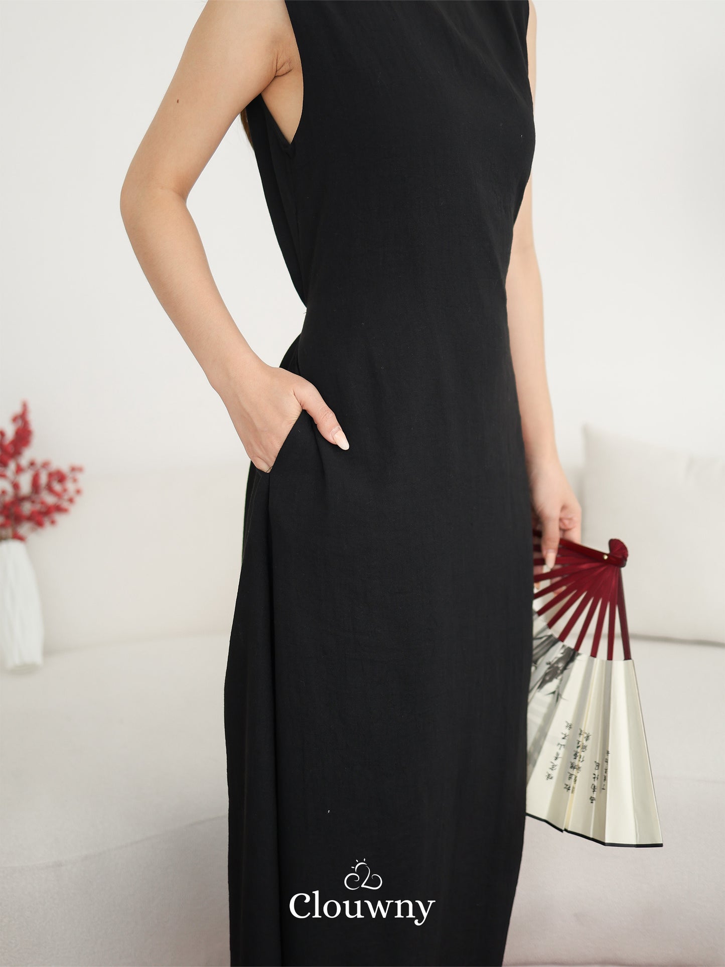 Barla Loose Dress - Black