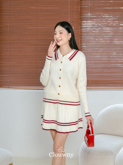 Hyuna Knit Set - Cream