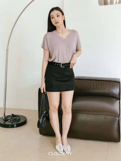 Varen Glitter Top - Khaki