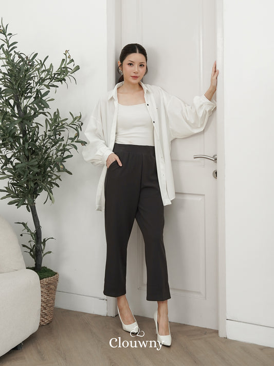 Tori Pocket Pants - Dark Grey