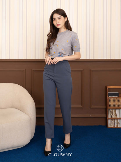 Egin Office Pants - Grey