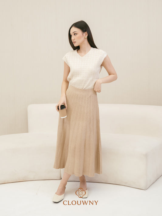 Chesma Knit Skirt - Sand