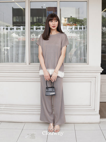 Mile Knit Set - Beige