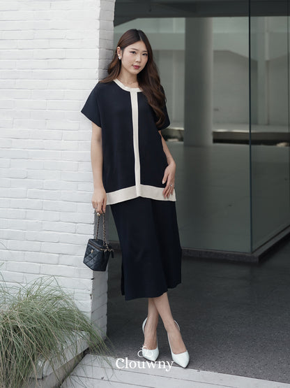Cherish Knit Set - Black