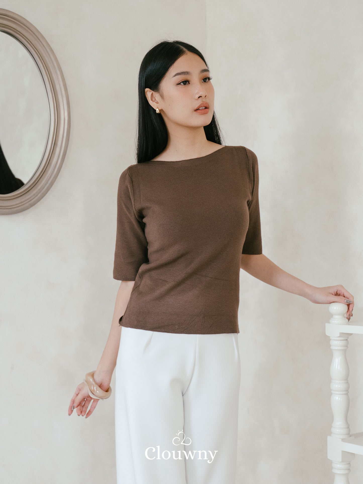 Remy Knit Top - Coffee