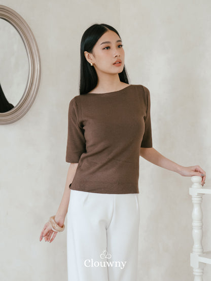 Remy Knit Top - Coffee